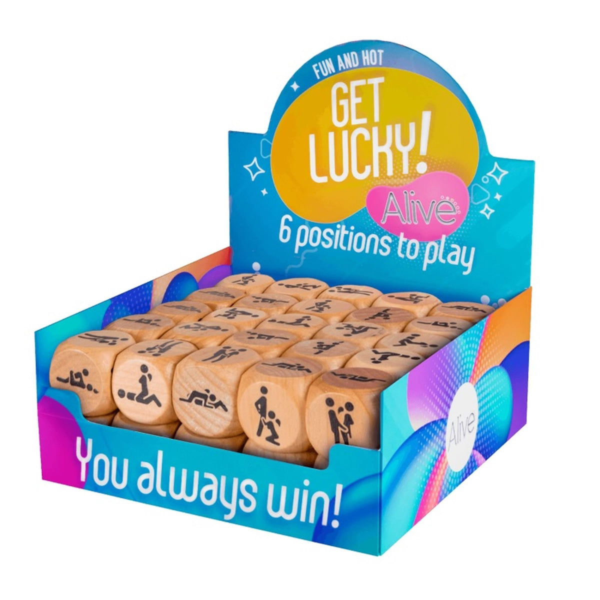 Jeu érotique Get Lucky Dice | Alive