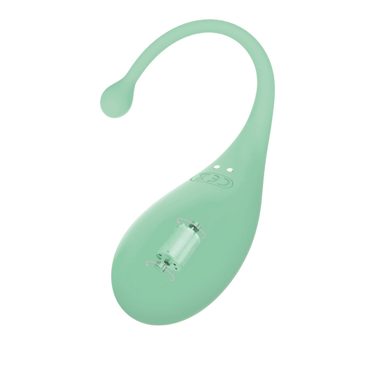 Œuf vibrant Palpitation 9 fonctions – contrôlé par appli, rechargeable, turquoise | Adrien Lastic