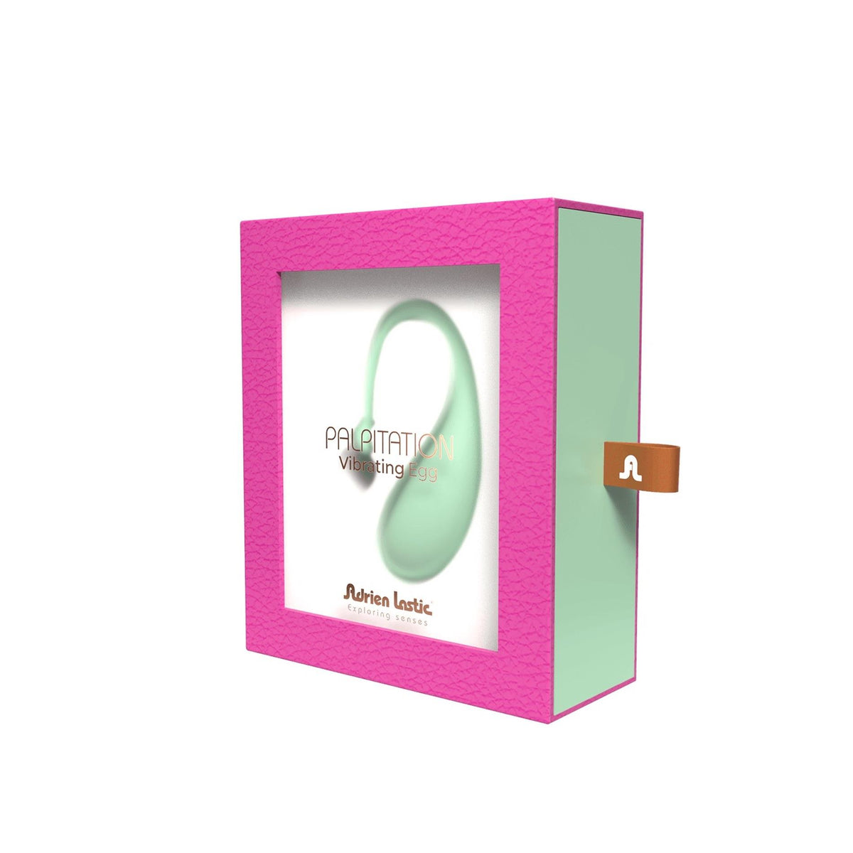 Œuf vibrant Palpitation 9 fonctions – contrôlé par appli, rechargeable, turquoise | Adrien Lastic