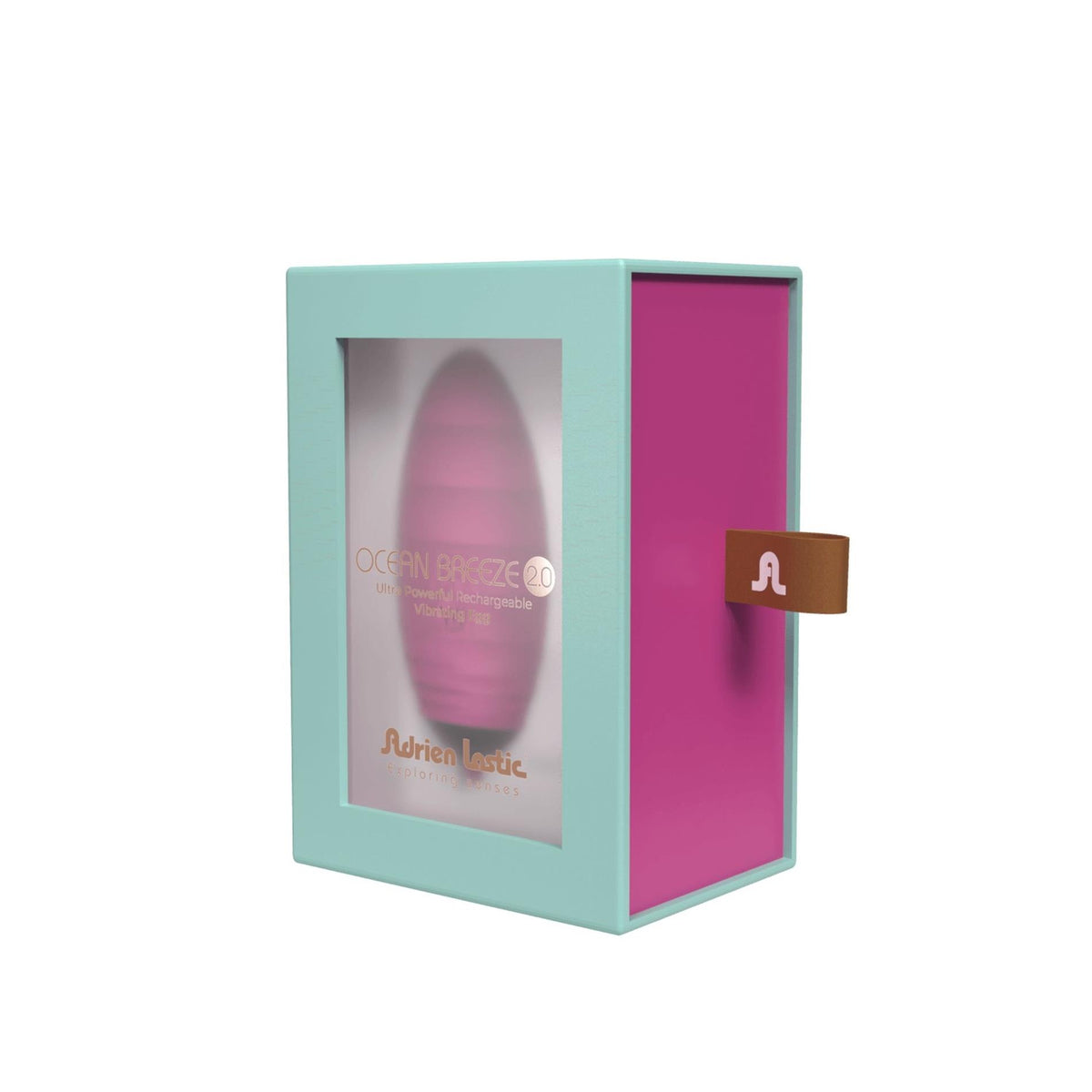 Ovetto vibrante Ocean Breeze 2.0 Stronger – con telecomando, rosa | Adrien Lastic