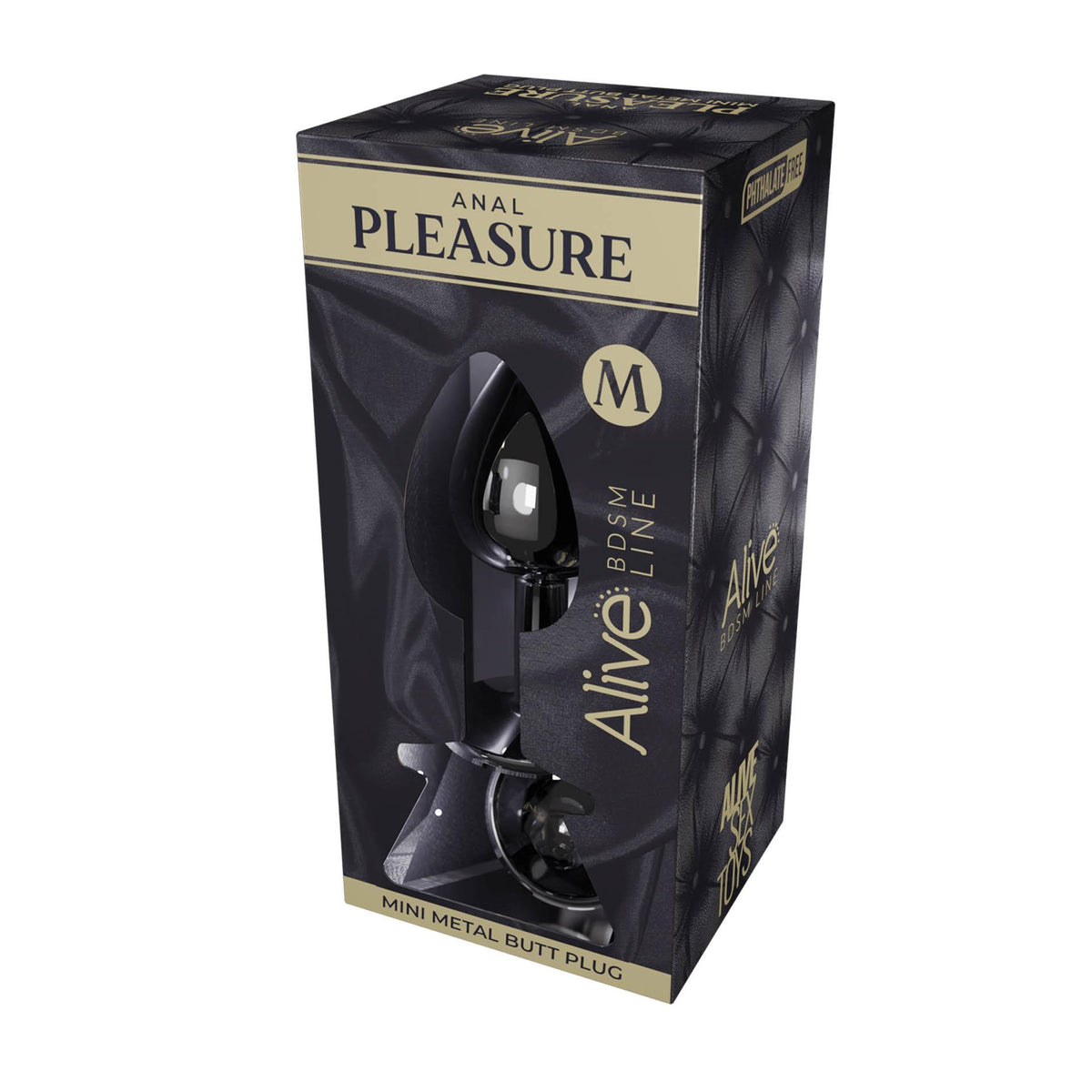 Plug anale – nero 4-70446 | Alive