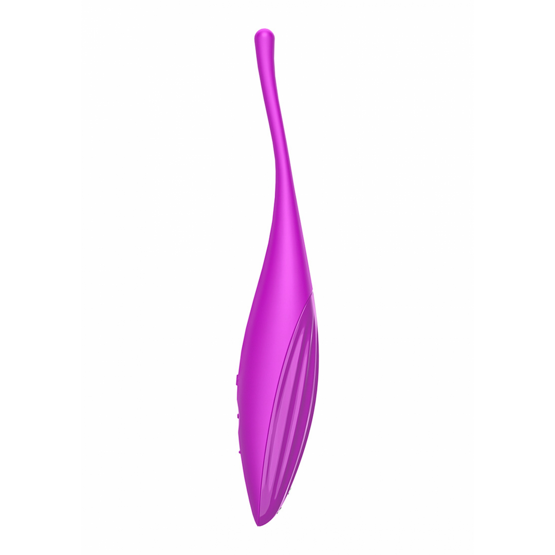 Vibrador clásico Twirling Tip 8 funciones – control por app, rosa | Satisfyer