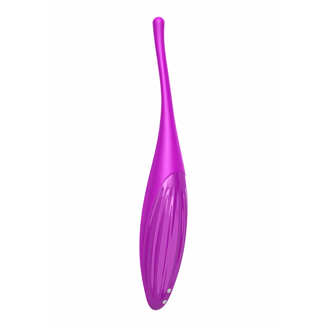 Vibrador clásico Twirling Tip 8 funciones – control por app, rosa | Satisfyer
