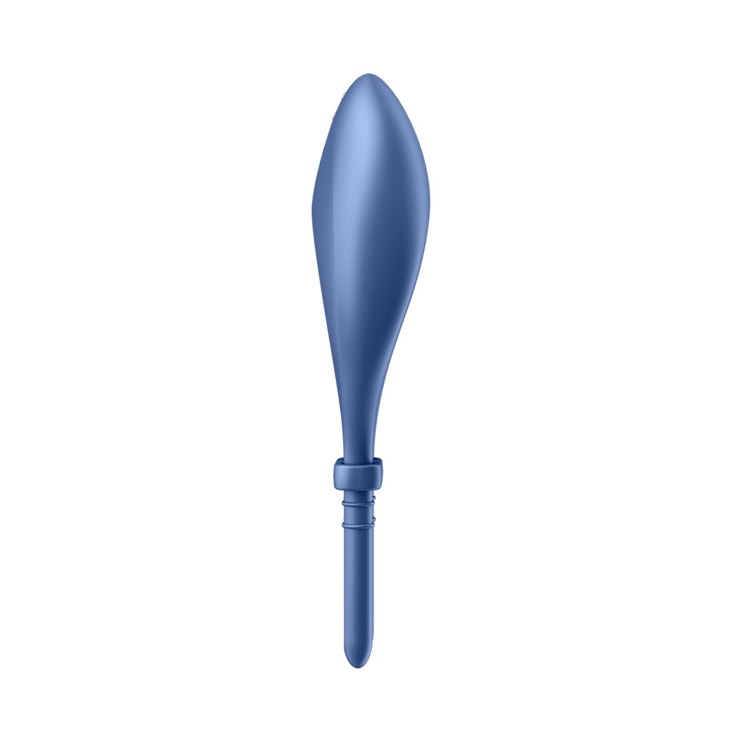 Anello fallico Bullseye 12 funzioni – blu 10.6 cm | Satisfyer