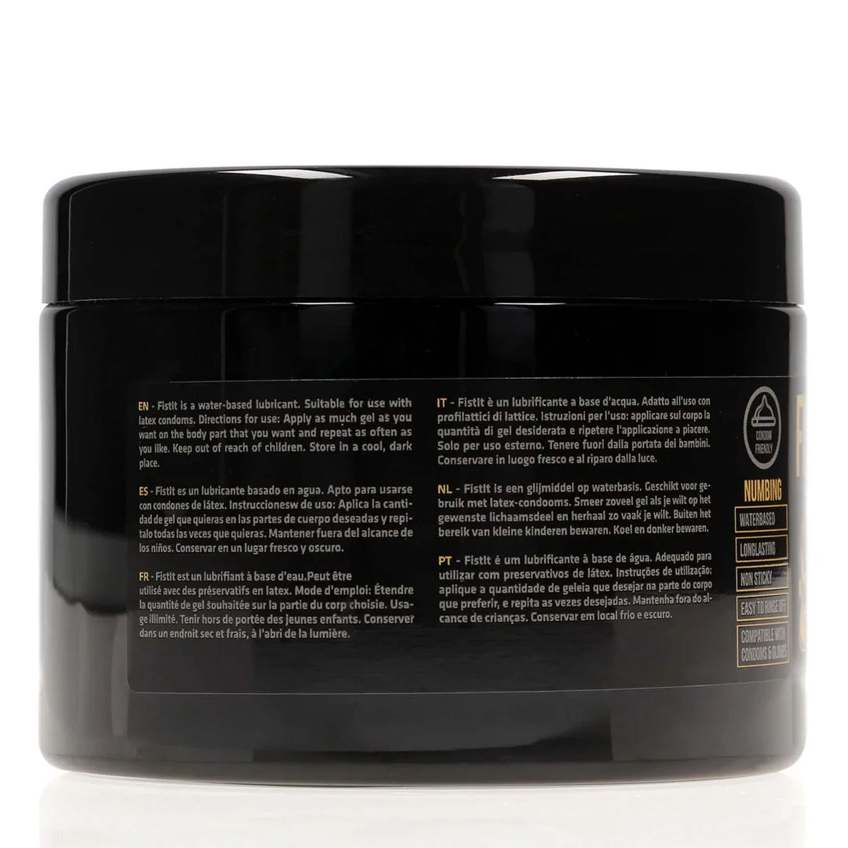 Lubrificante Numbing 500 ml – à base de água 10.2 cm | Fist It