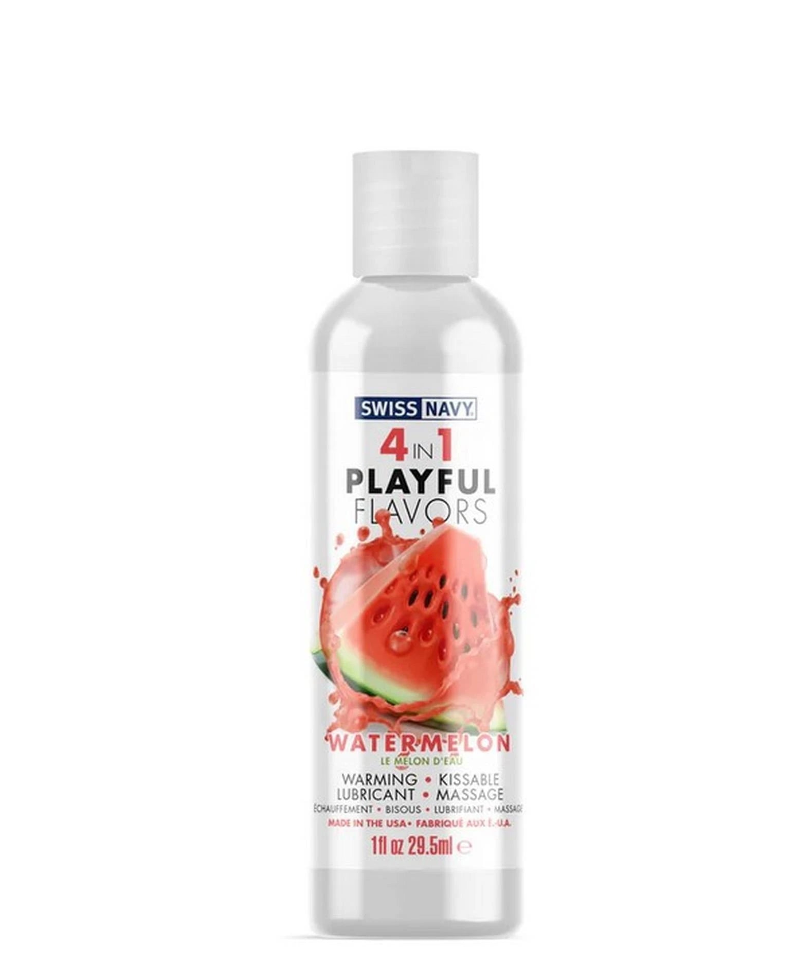 4 in 1 Playful Flavors - Lubricant with Watermelon Flavor - 1 fl oz / 29,5 ml