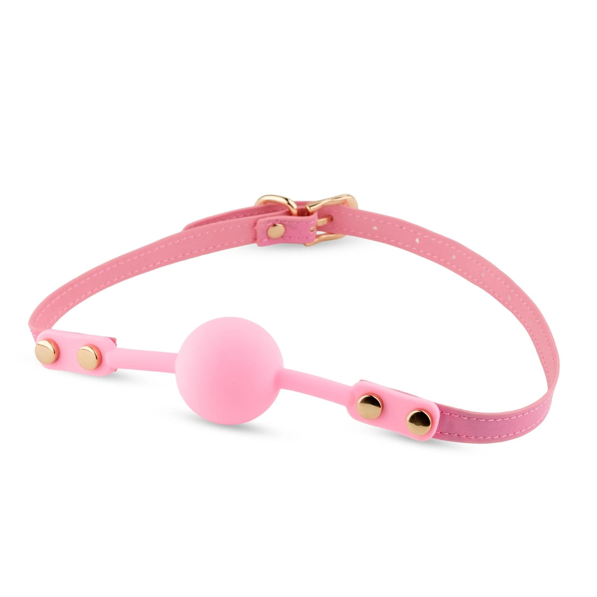 Bâillon à boule - Rose
