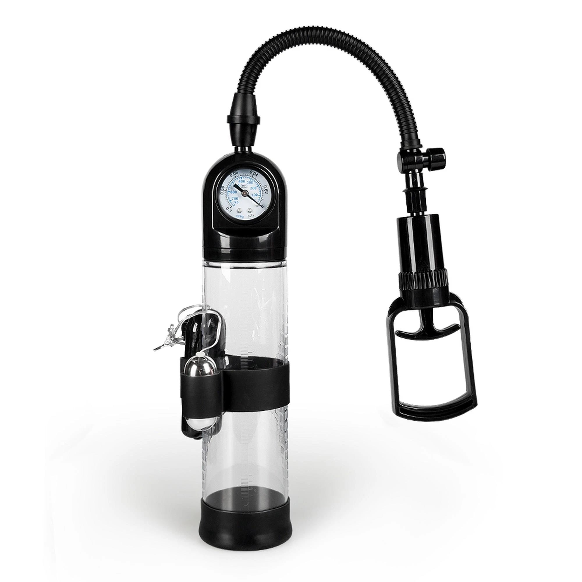 Pompe Pompka-Powerpump MASTER Vibrante - Noir et transparent
