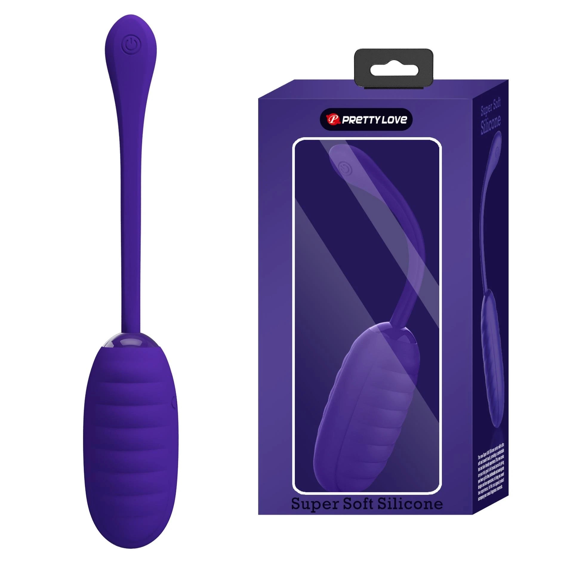 PRETTY LOVE - KIRK Silicone ultra-doux, 12 fonctions de vibration