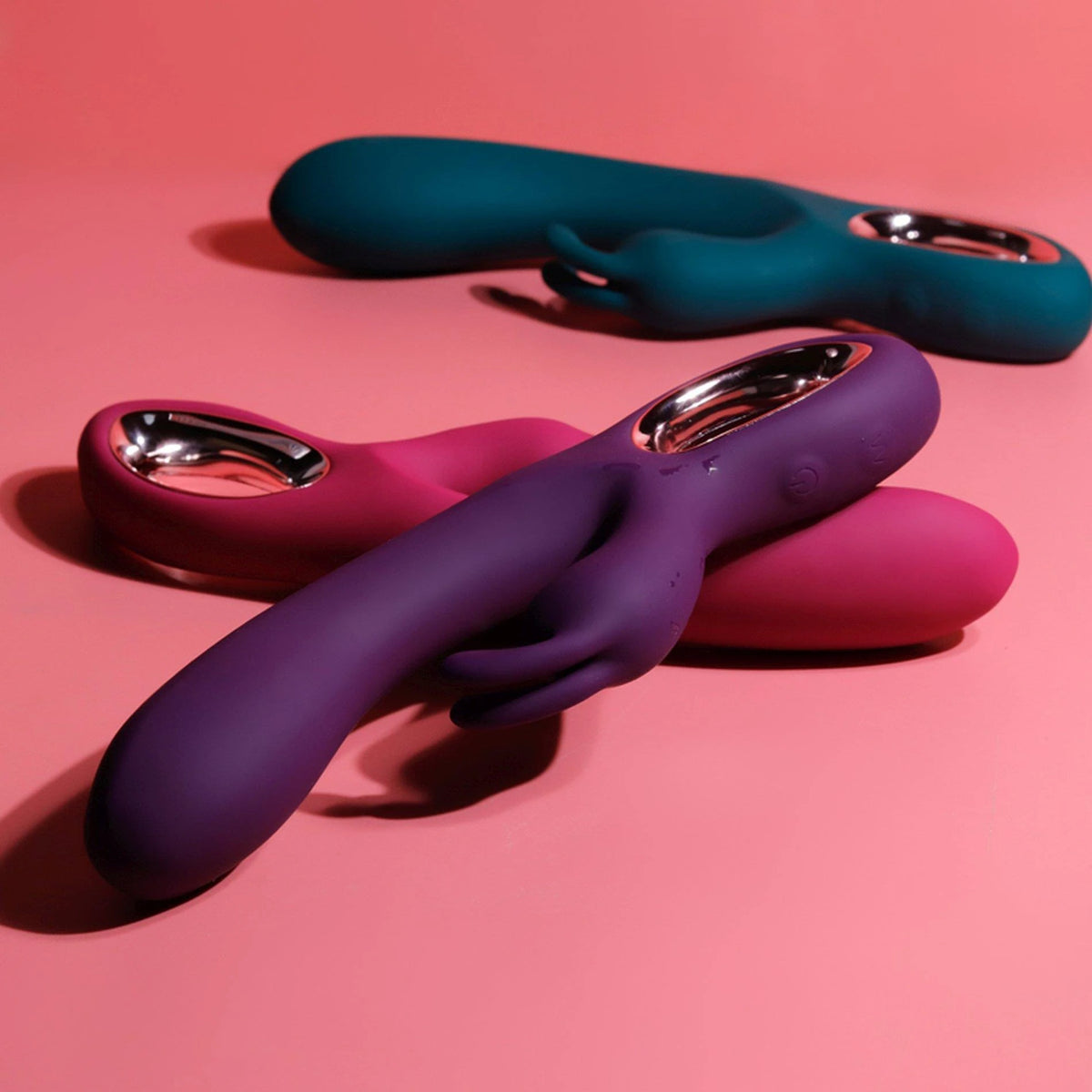 Vibratore rabbit 21.7 cm – ricaricabile, fucsia | Favorites