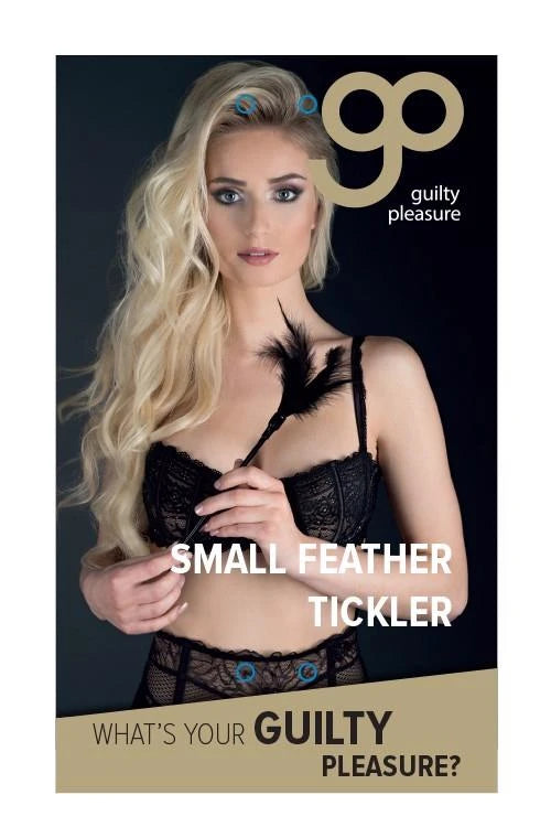 Korbács GP Feather Tickler – fekete 35-520024 | Guilty Pleasure BDSM