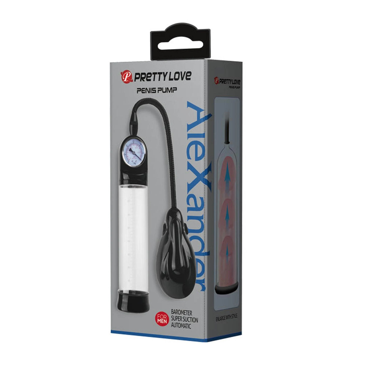 Penis pump automatic – vibrating, clear | Pretty Love