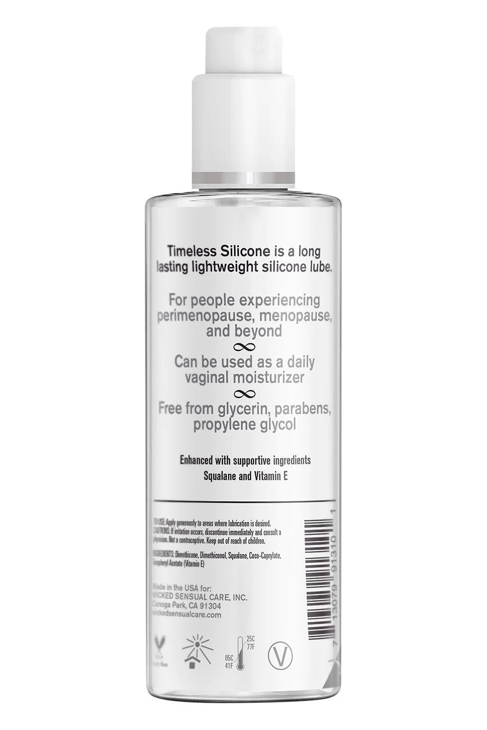 Lubrificante Simply Timeless 120 ml – a base di silicone 35-252367 | Wicked