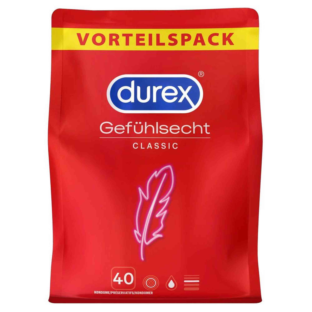 Preservativi Gefühlsecht 42-04113370000 | Durex