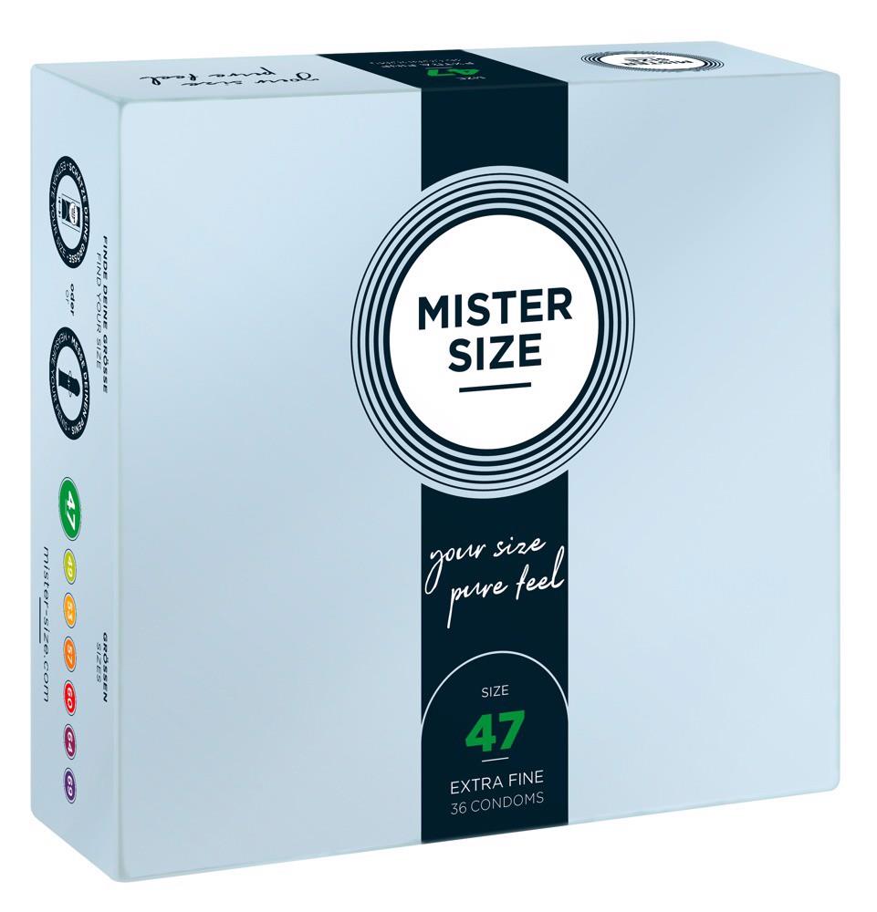 Mister Size 47mm pack de 36