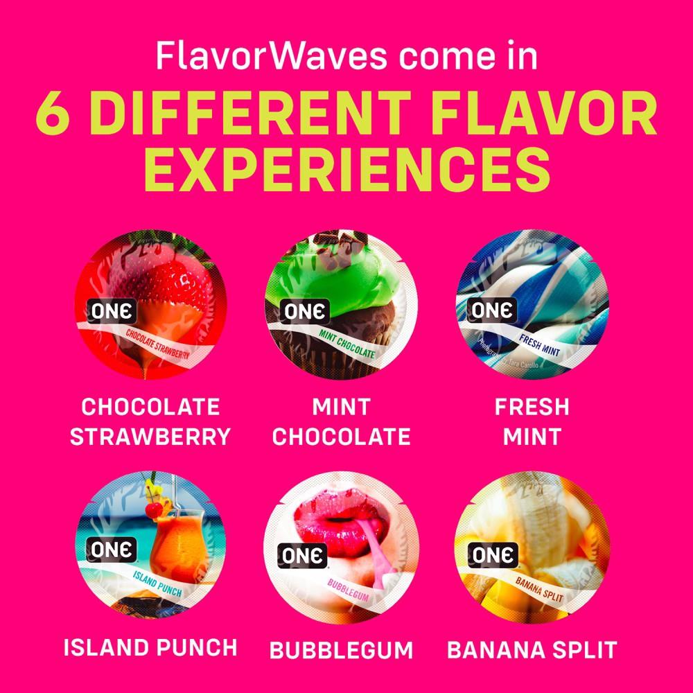 Préservatifs Flavor Waves – aromatisé | ONE
