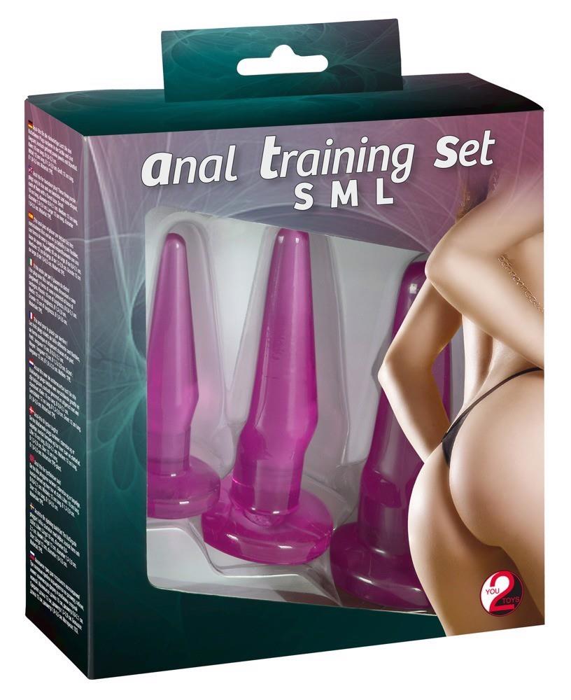 Kit d'entraînement anal violet