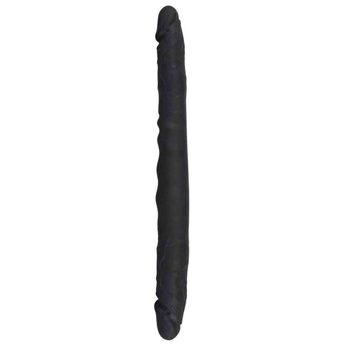Dildo 40 cm – doppio, nero | Bad Kitty