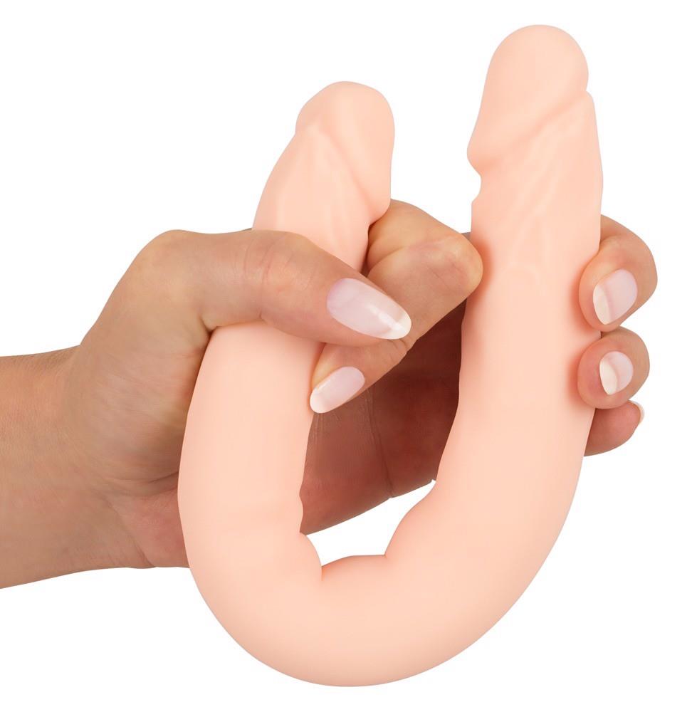 Dildo 30.5 cm – doppelt, hautfarben