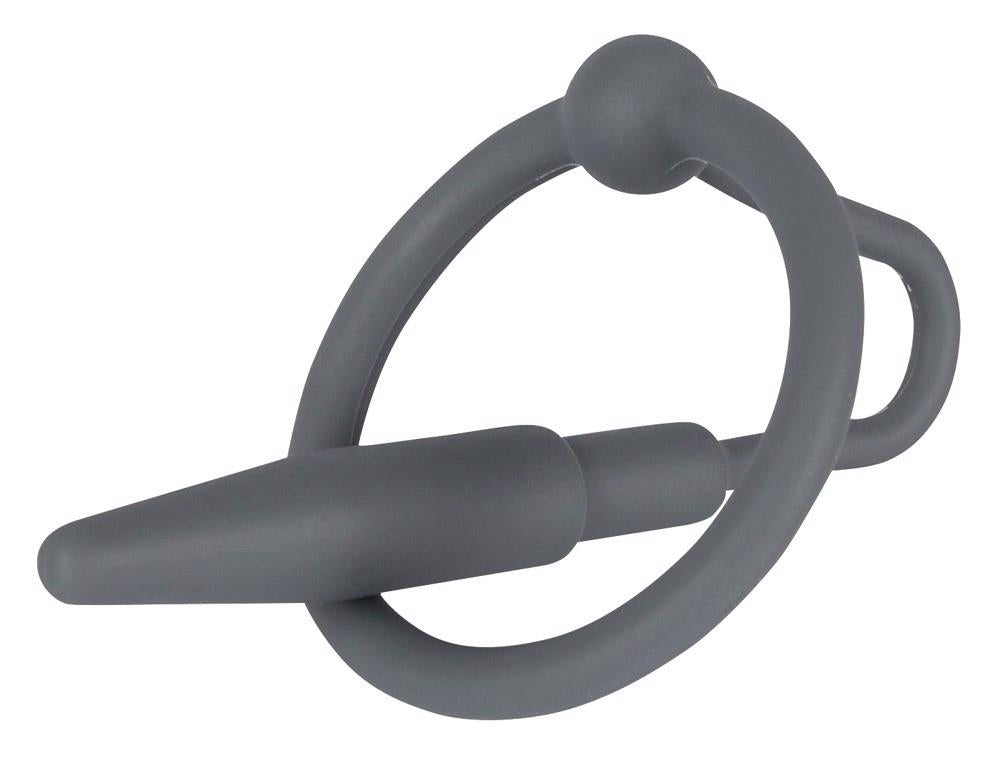 Obturateur de pénis avec anneau de gland