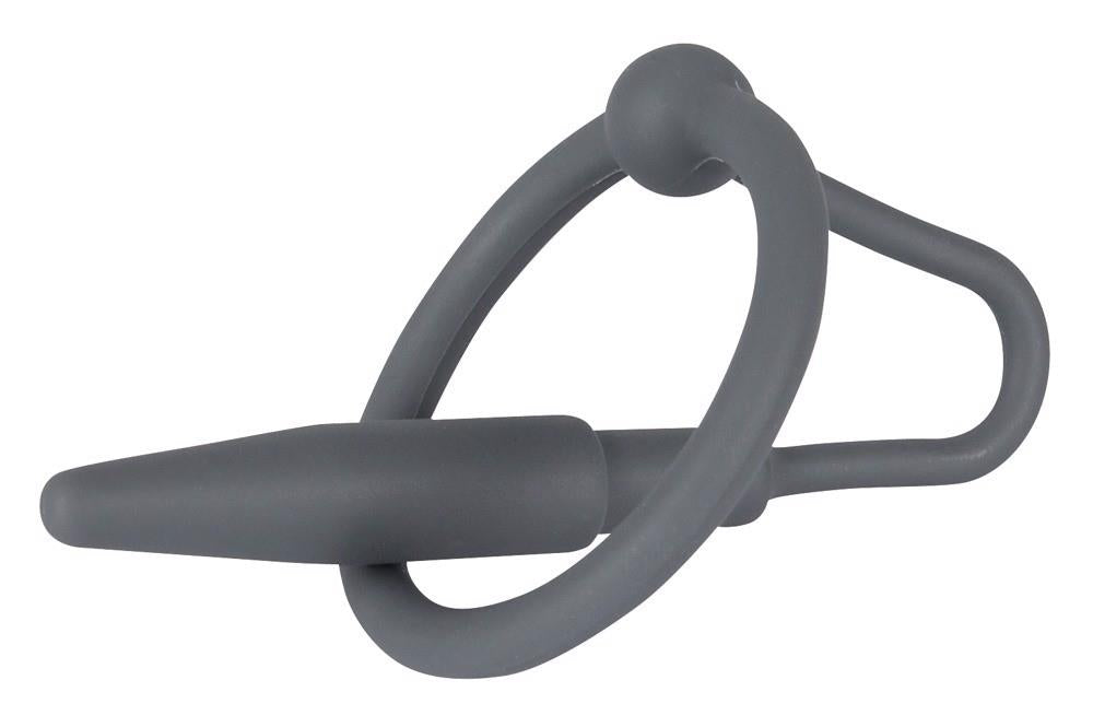 Obturateur de pénis avec anneau de gland