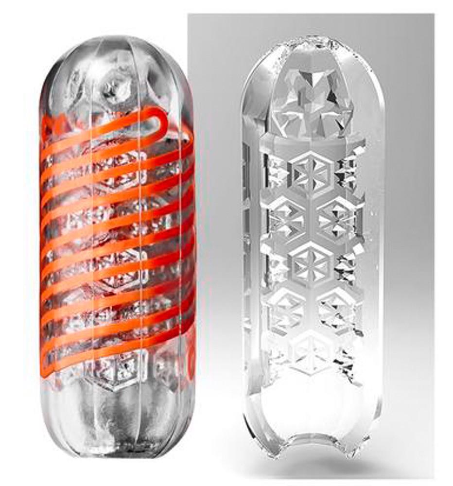 Masturbatore Spinner Shell 13 cm – trasparente 05343150000 | TENGA