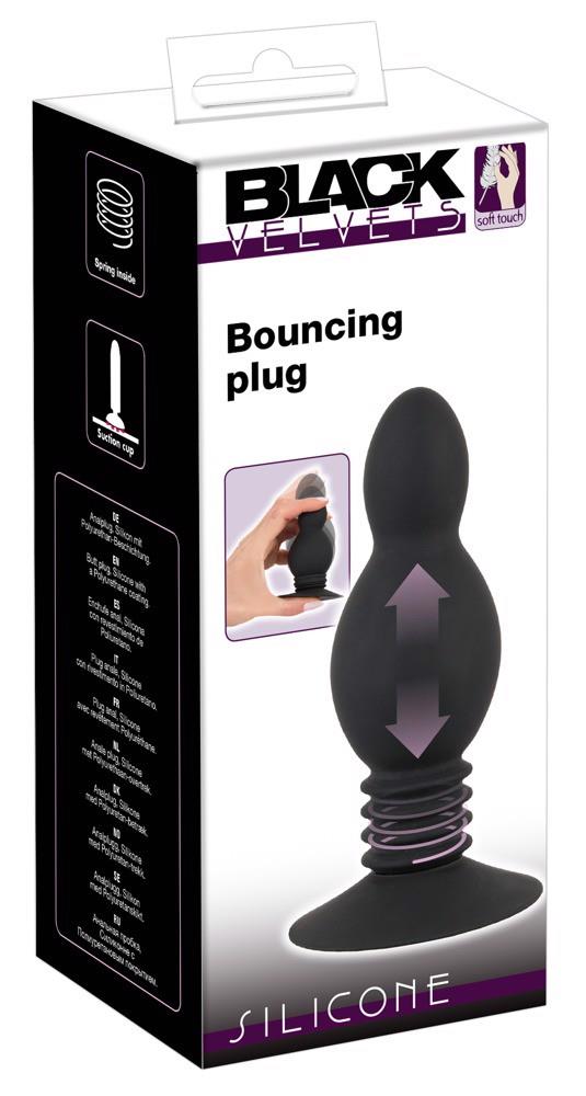 Bouchon Rebondissant Velours Noirs