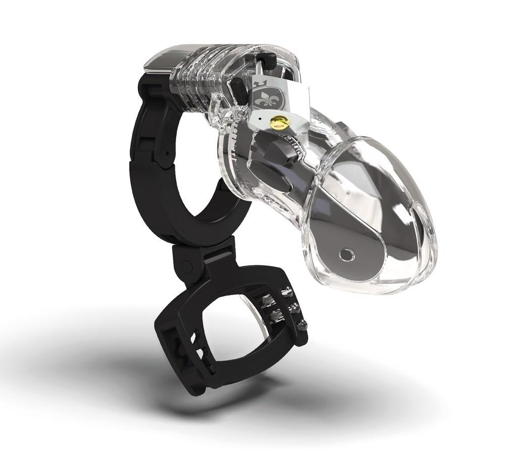 Chastity device Pubic Enemy No 3 6 functions – clear | Mystim