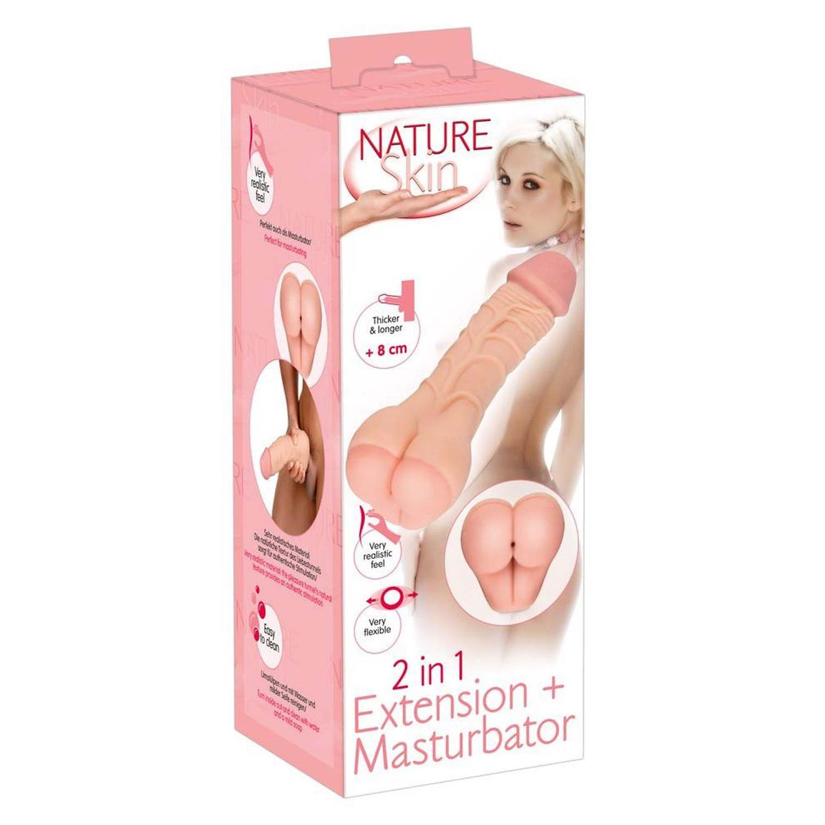 Masturbador 21 cm – nude | Nature Skin