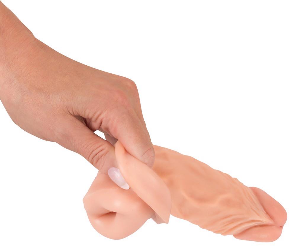 Pénisz hüvely 19.5 cm – testszínű | Nature Skin