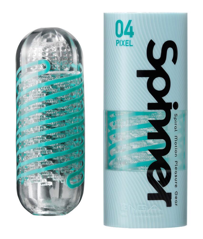 Masturbador Spinner Shell 13 cm – transparente 05383020000 | TENGA
