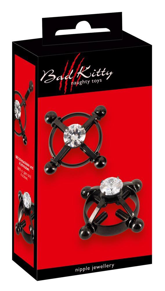 Bijoux de mamelon Bad Kitty bla