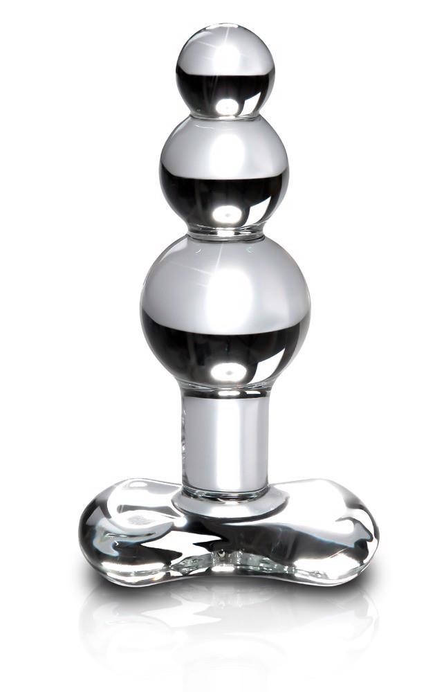 Plug anale No 47 10.5 cm – in vetro, trasparente | Icicles