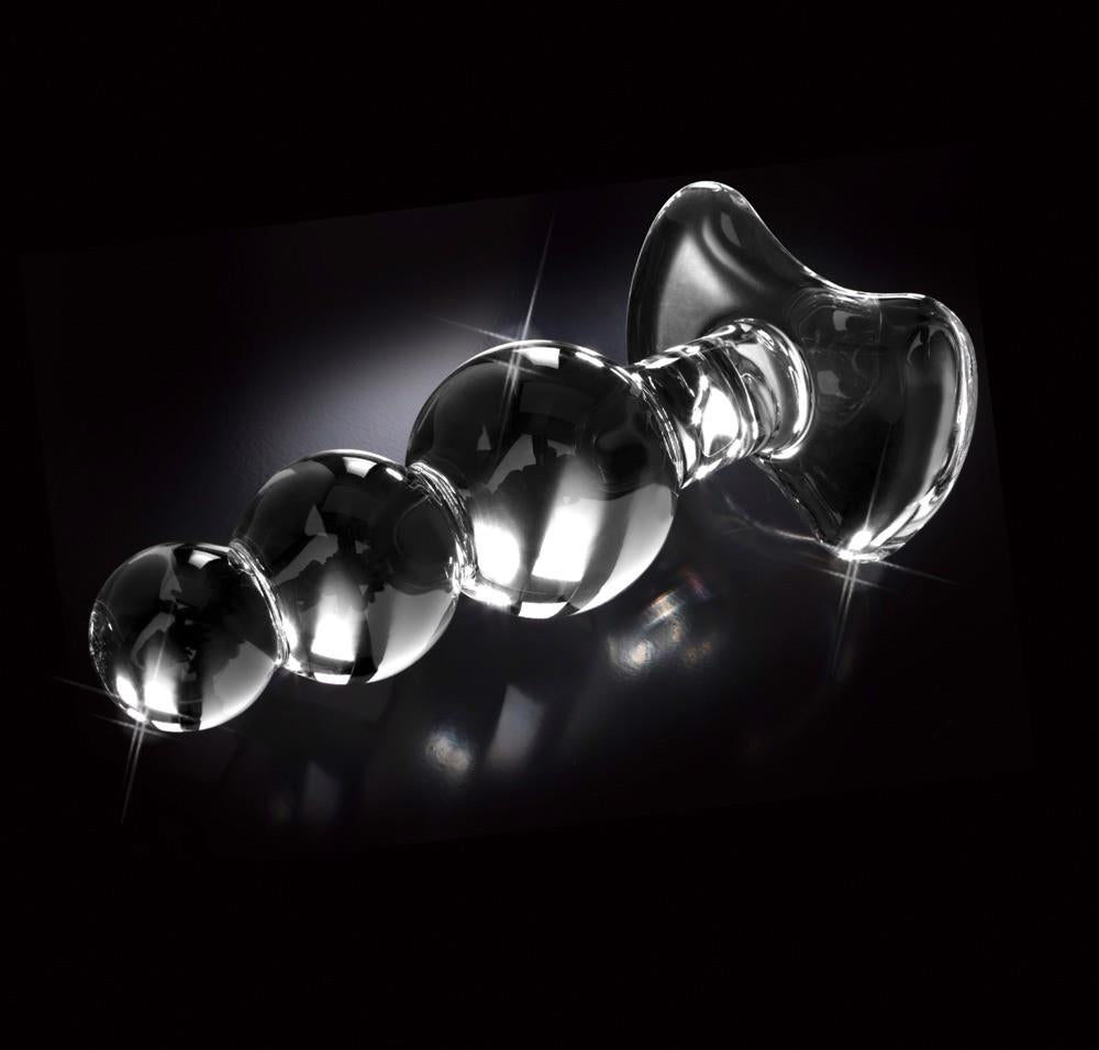 Plug anale No 47 10.5 cm – in vetro, trasparente | Icicles