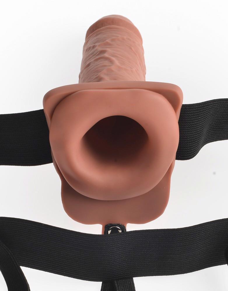 Strap-on Hollow 10 funzioni – ricaricabile, con telecomando, nude | Fetish Fantasy Series