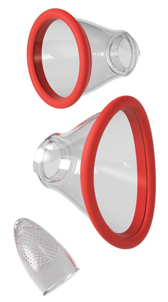 Stimolatore clitorideo ultimate 24k 10 funzioni – ricaricabile, rosso | Fantasy For Her