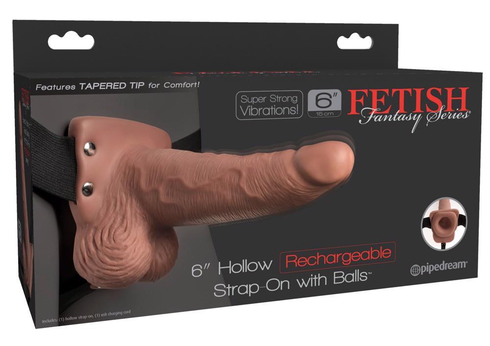 Strap-on FF 6 Hollow – ricaricabile | Fetish Fantasy Series
