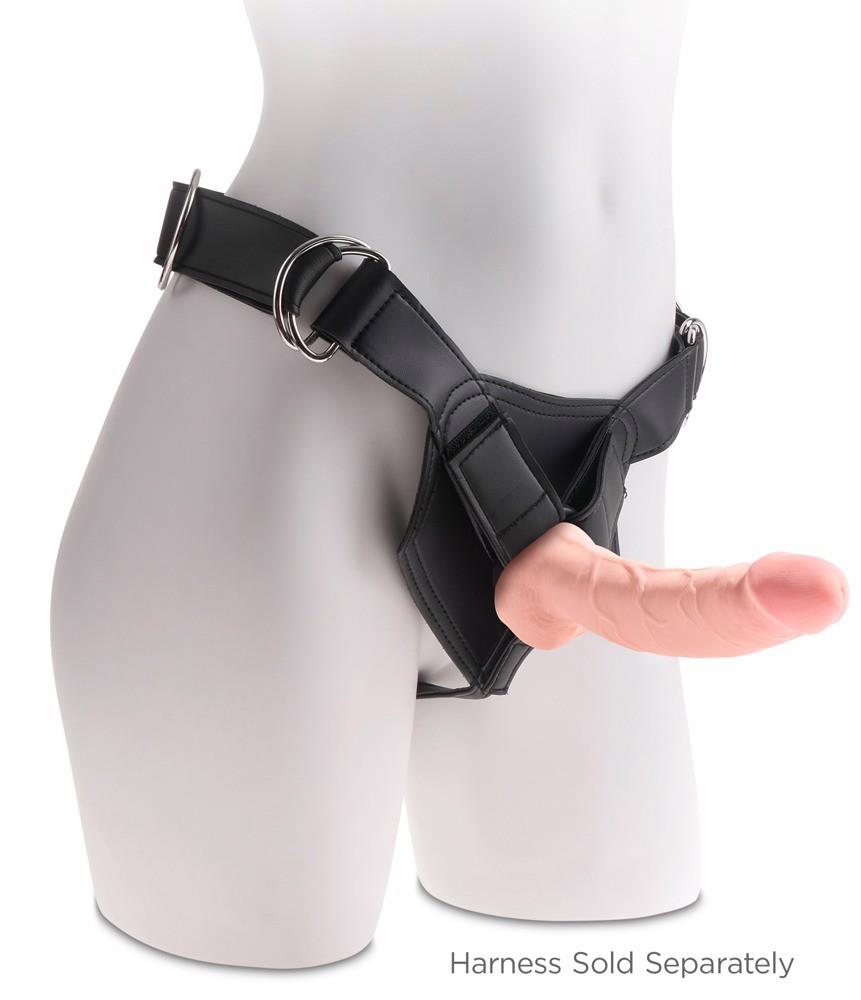 Dildo realistico KCP 8 TD Fat – con ventosa, in cyberskin | King Cock Plus
