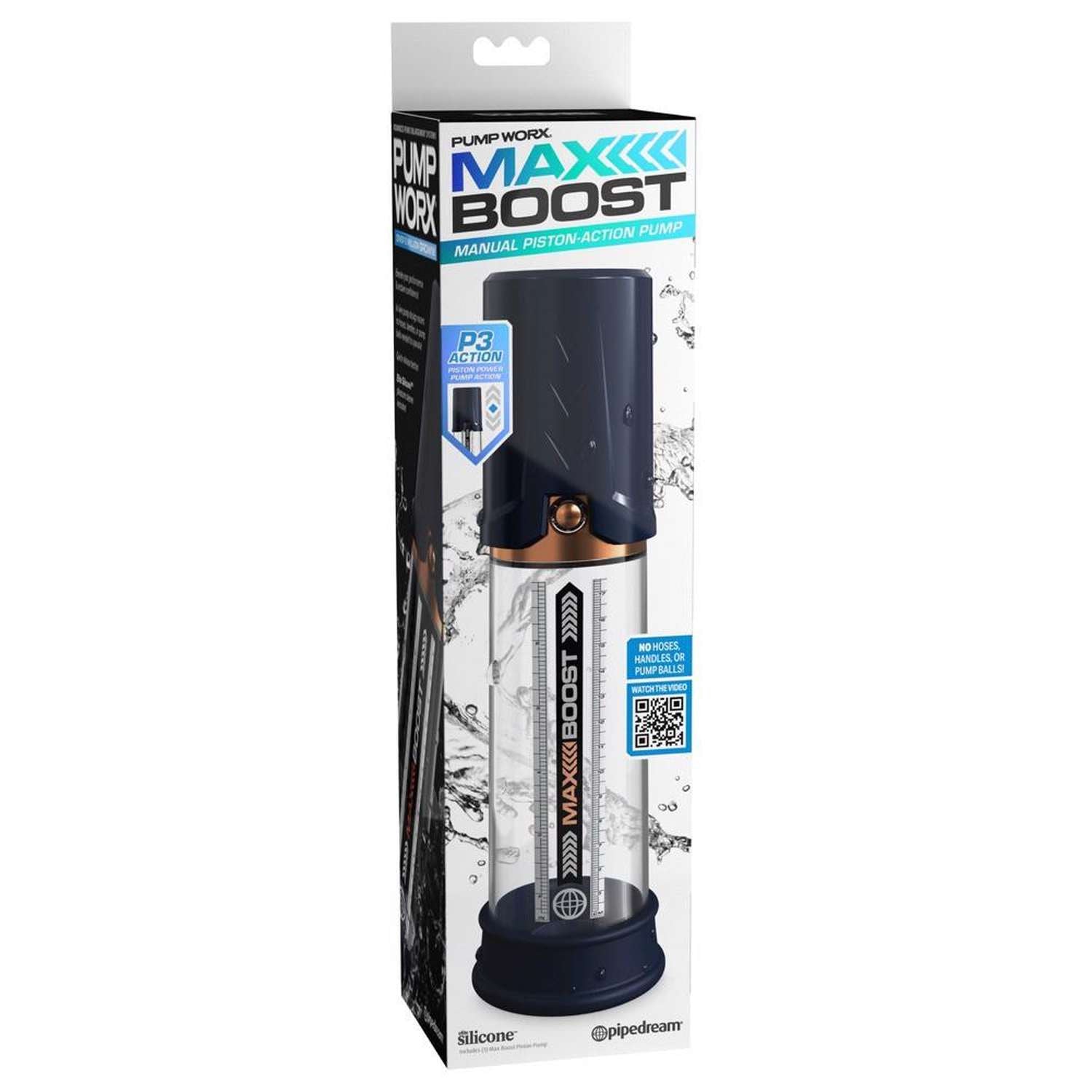 Pump Worx Max Boost bleu