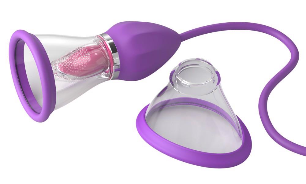 Bomba de pénis Ultimate Max 7 funções – recarregável, roxa | Fantasy For Her