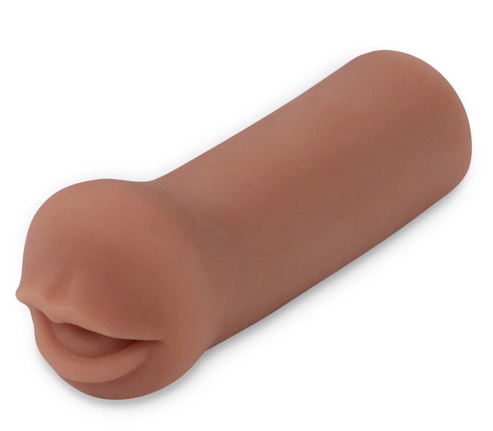 Masturbador Coed Cocksucker 12.7 cm – de bolso, castanho | PDX Extreme