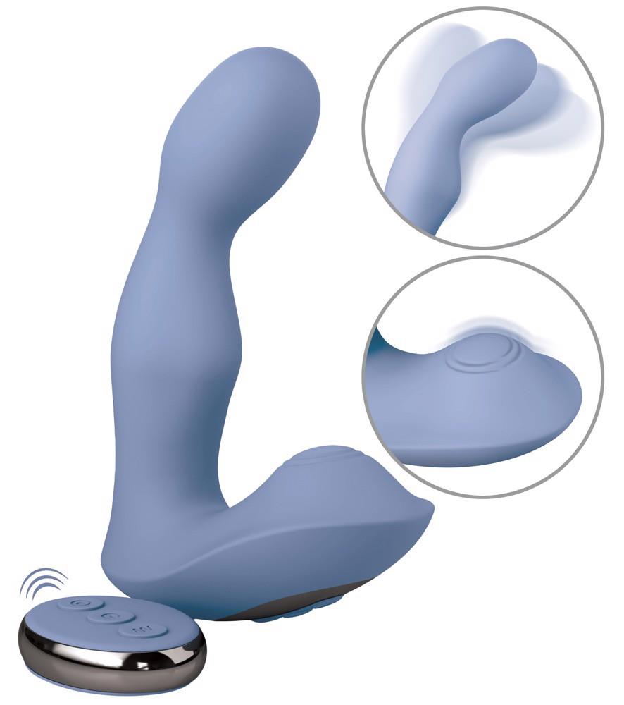 Masseur de prostate Pulsus 10 fonctions – avec télécommande, rechargeable, violet | JimmyJane