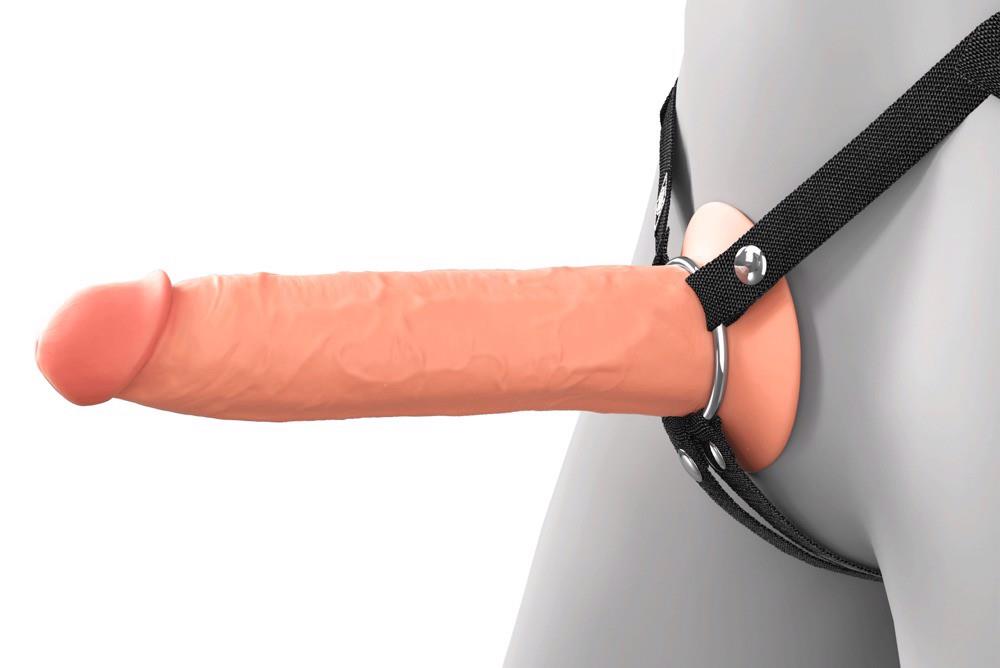 Felcsatolható dildó Hollow 24.1 cm | Fantasy X-Tensions Elite