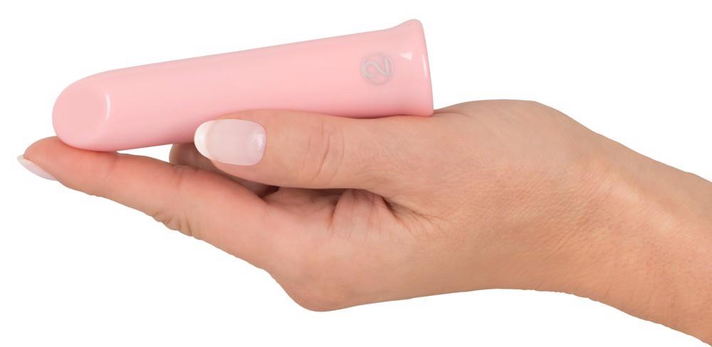 Mini vibrador Shaker 10 funciones – recargable, rosa