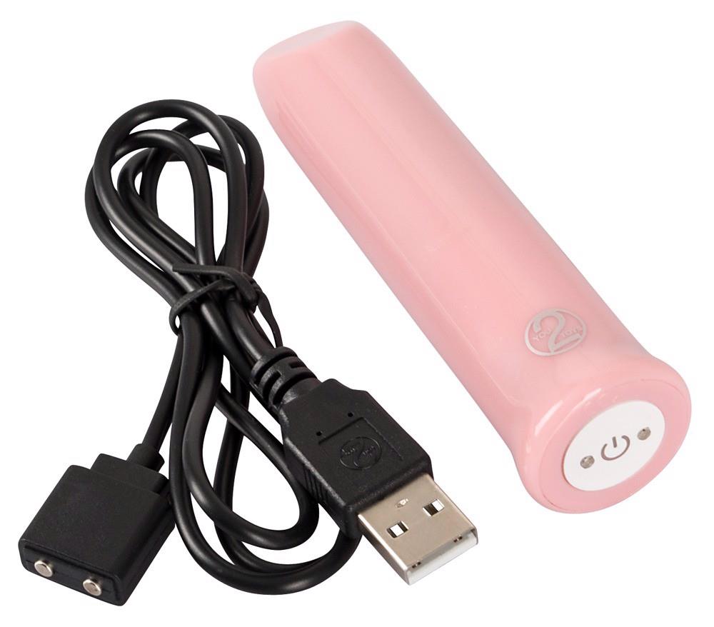 Mini vibrador Shaker 10 funciones – recargable, rosa