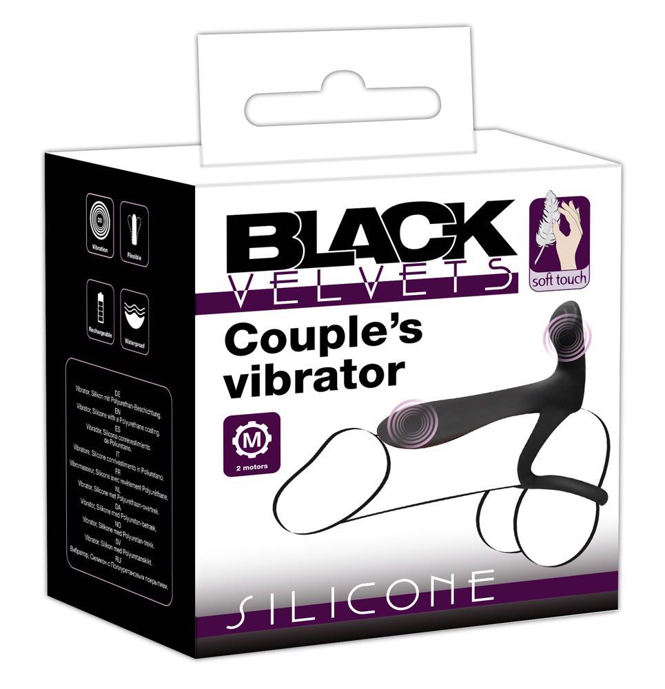 Vibromasseur de couple Black Velvets