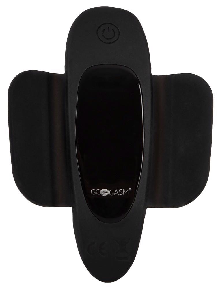Stimolatore clitorideo 10 funzioni – con telecomando, nero | GoGasm