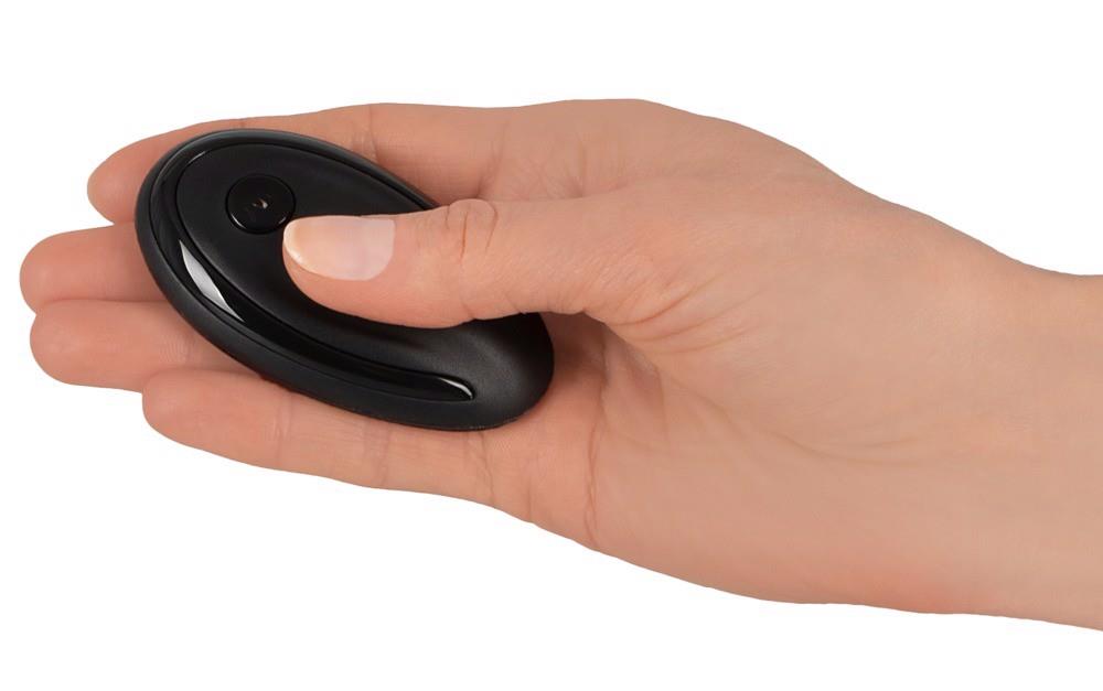 Stimolatore clitorideo 10 funzioni – con telecomando, nero | GoGasm