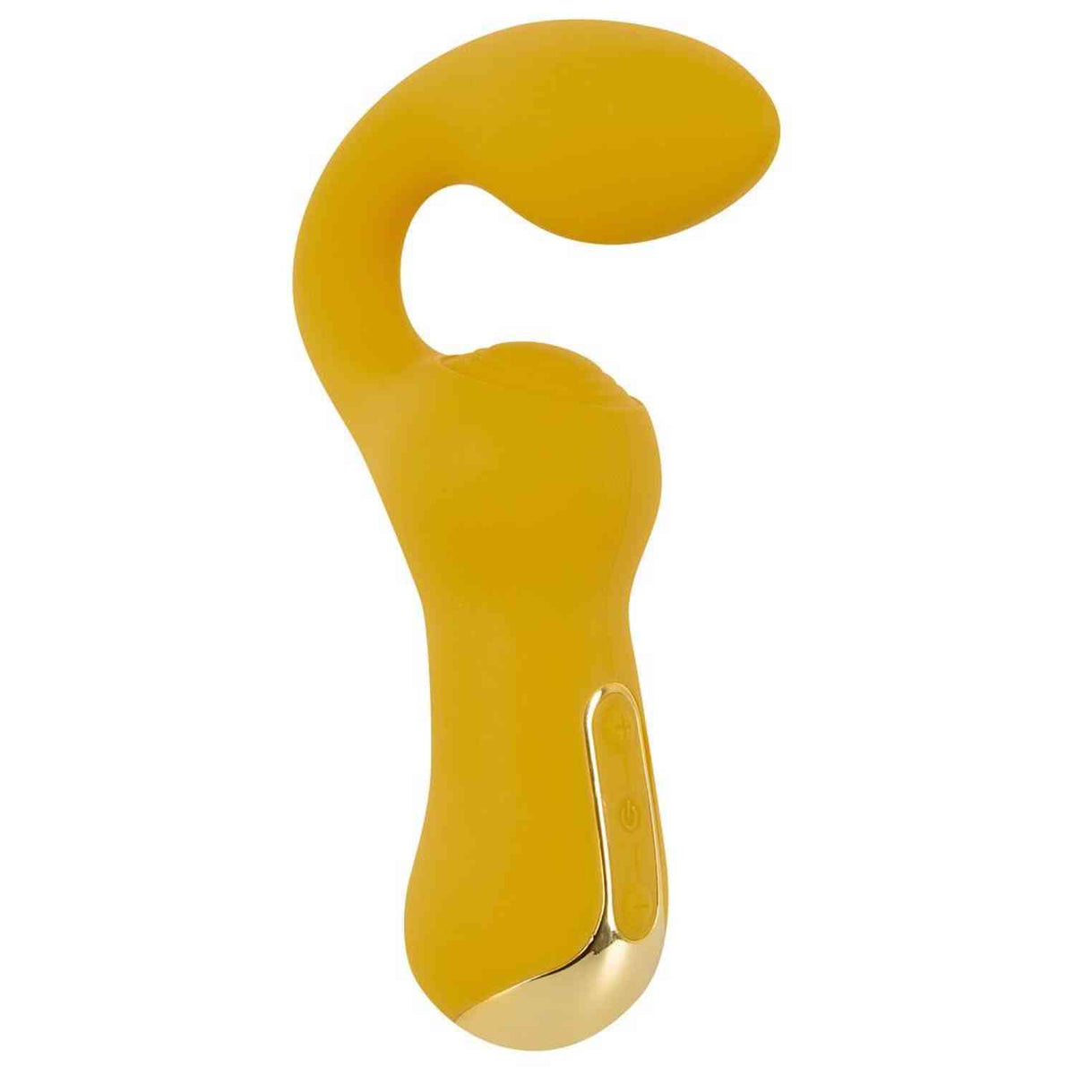 Vibratore speciale 10 funzioni – ricaricabile, doppio, giallo | Your new favourite
