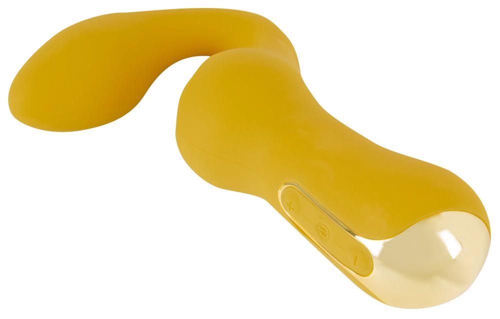 Vibratore speciale 10 funzioni – ricaricabile, doppio, giallo | Your new favourite